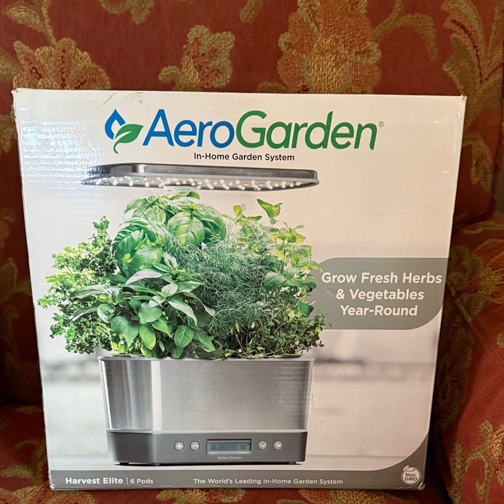 AeroGarden Silver In-Home Garden System
